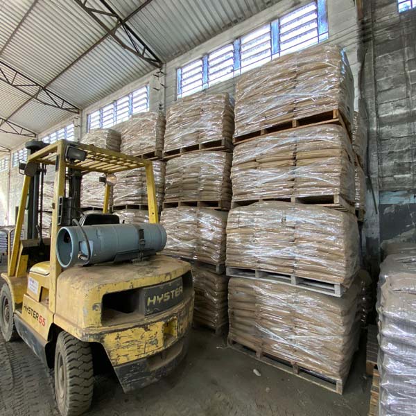 Pó de Ferro, Granalha, Argila